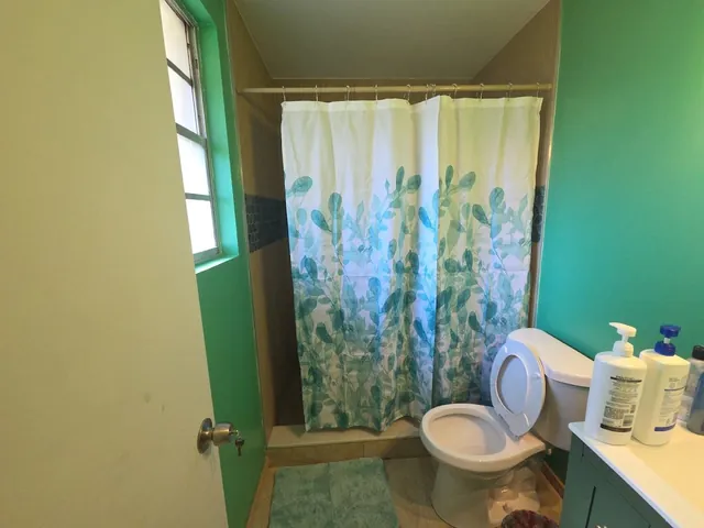 Bathroom shower remodel in progress