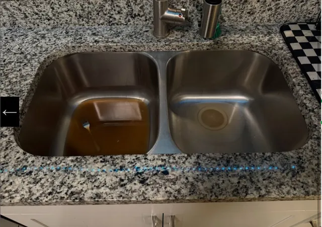 Clogged kitchen sink cleared by R Stud Plumbing