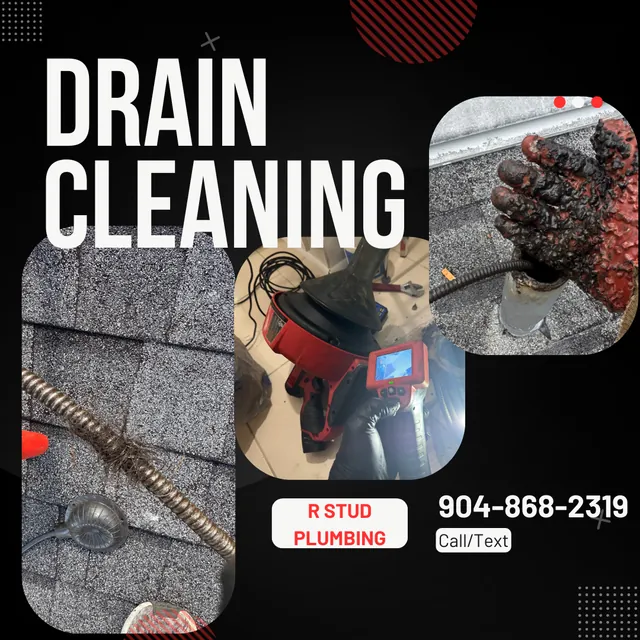 R Stud Plumbing drain cleaning services