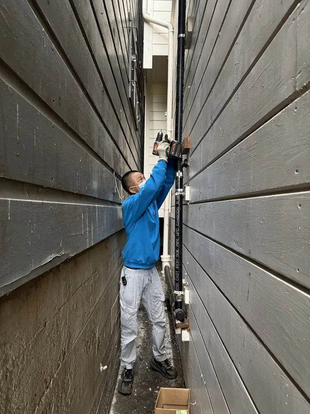 Residential repiping project
