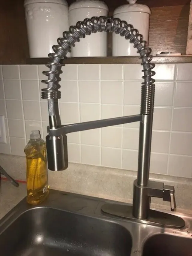 Kitchen plumbing fix for real estate inspection