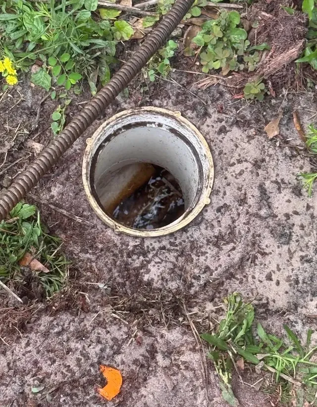 Residential sewer cleaning cleanout service