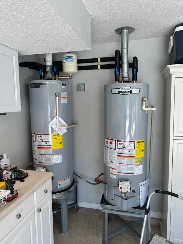 Water heater installation
