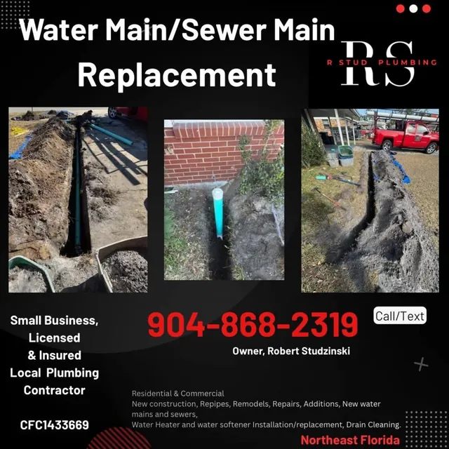 Water main replacement services